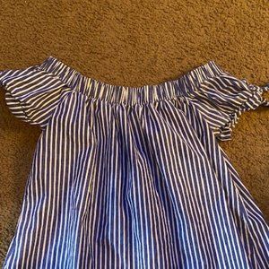 Off the shoulder flowy top